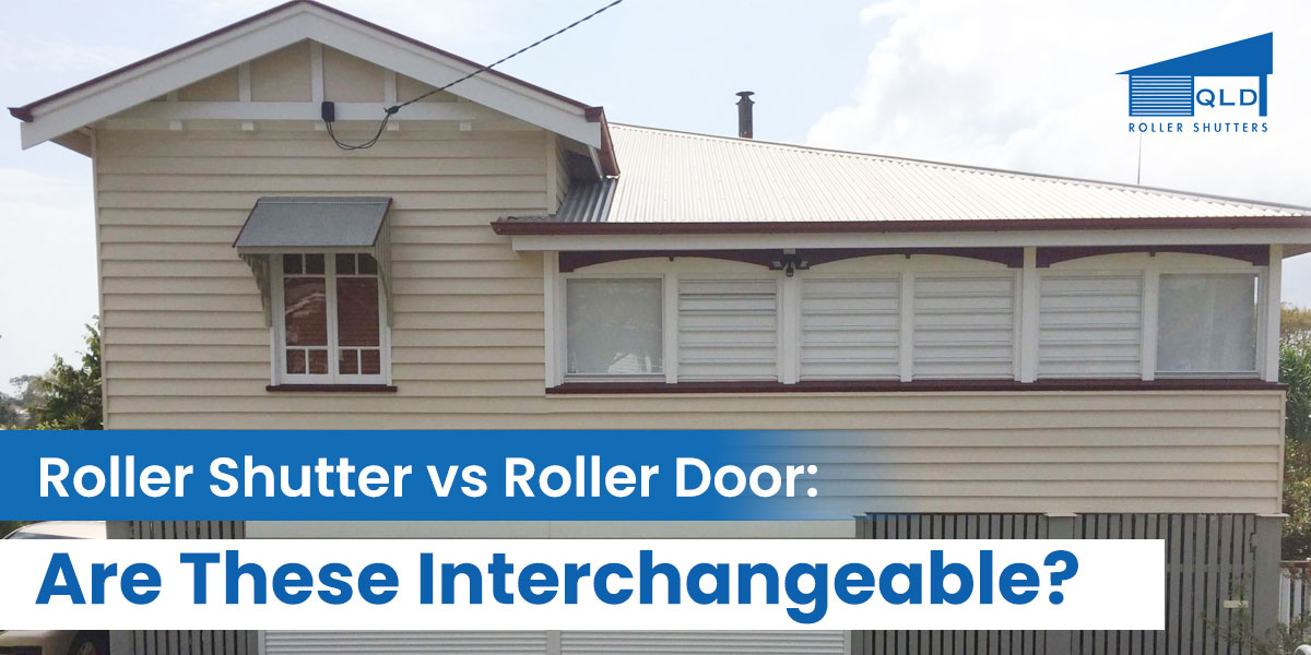 roller shutter vs roller door